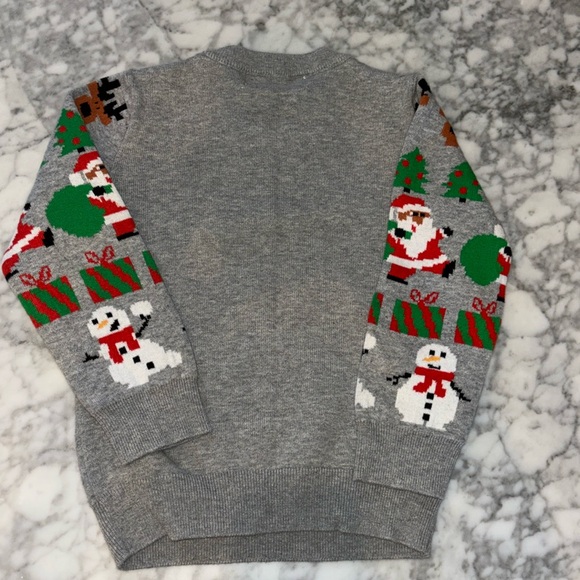 H&M kids jacquered knit Christmas sweater - Picture 4 of 4